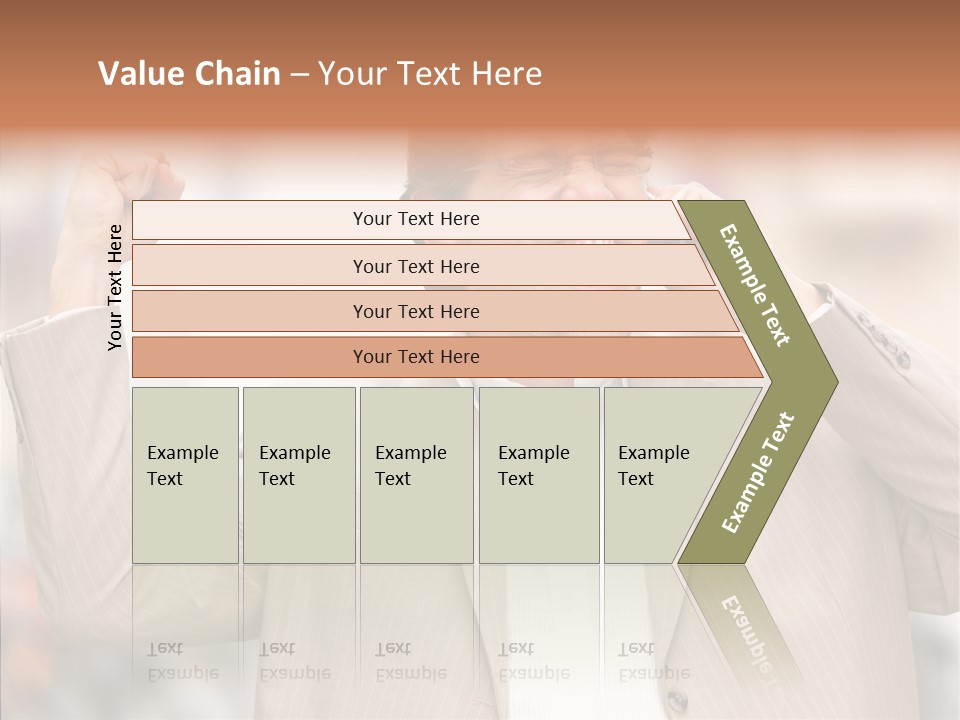 Human Group Figure PowerPoint Template