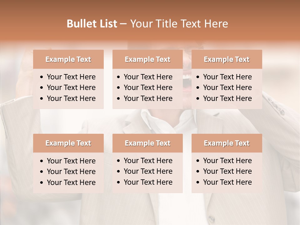 Human Group Figure PowerPoint Template