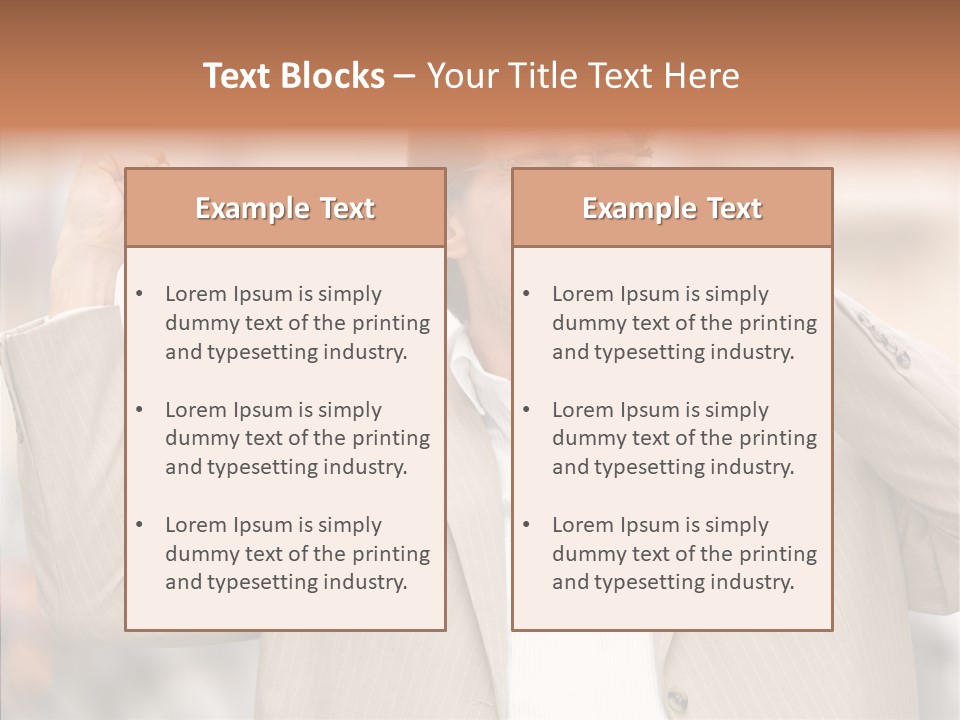 Human Group Figure PowerPoint Template