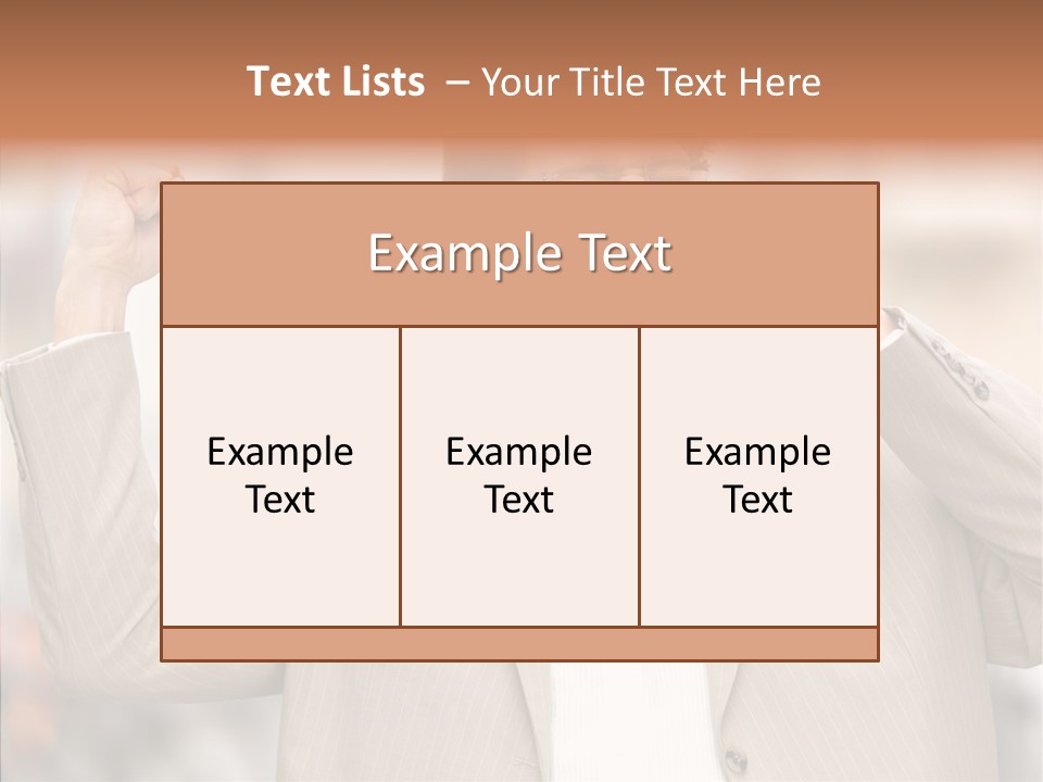 Human Group Figure PowerPoint Template