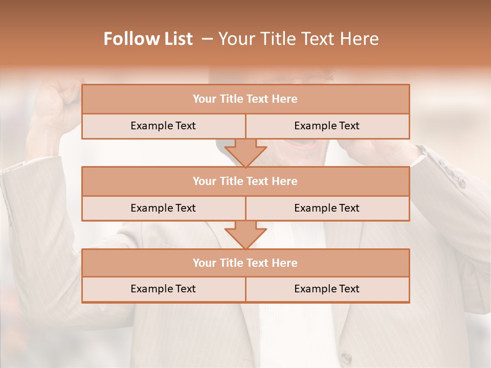 Human Group Figure PowerPoint Template