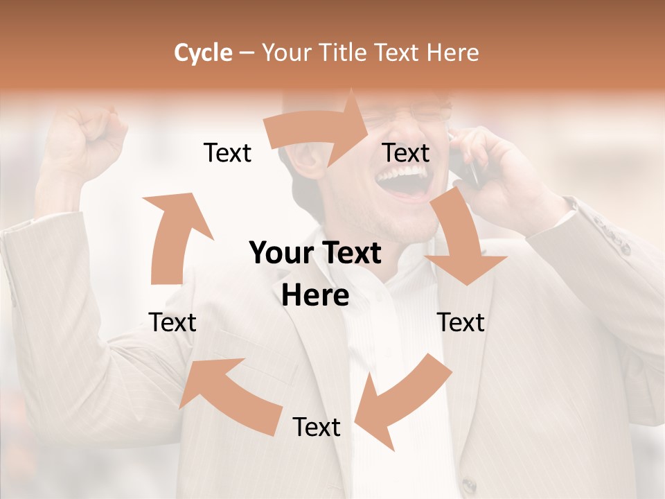 Human Group Figure PowerPoint Template