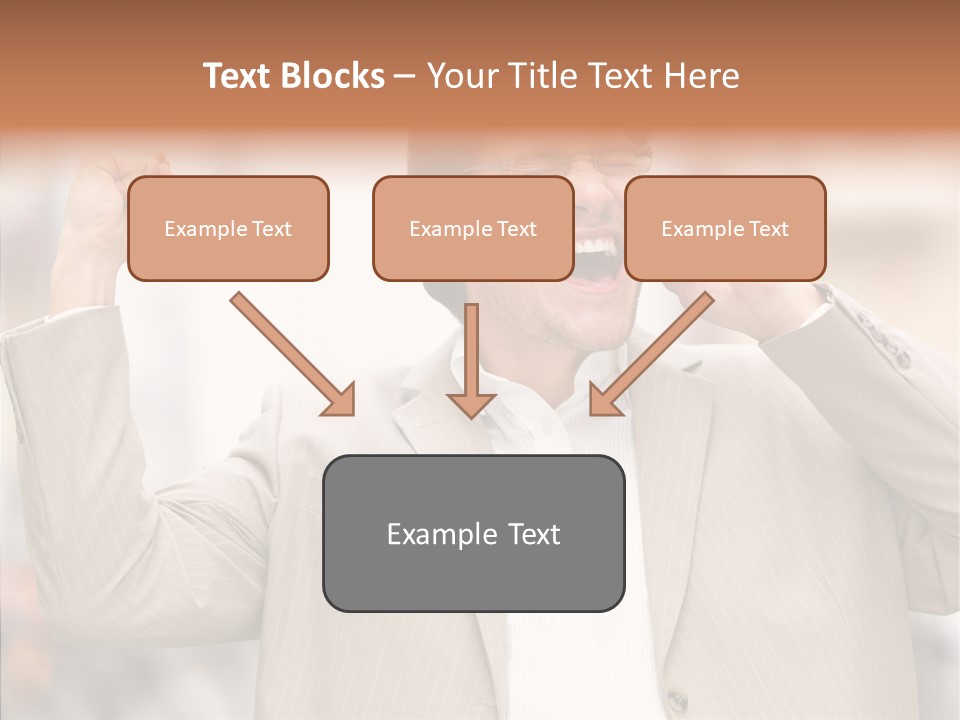 Human Group Figure PowerPoint Template