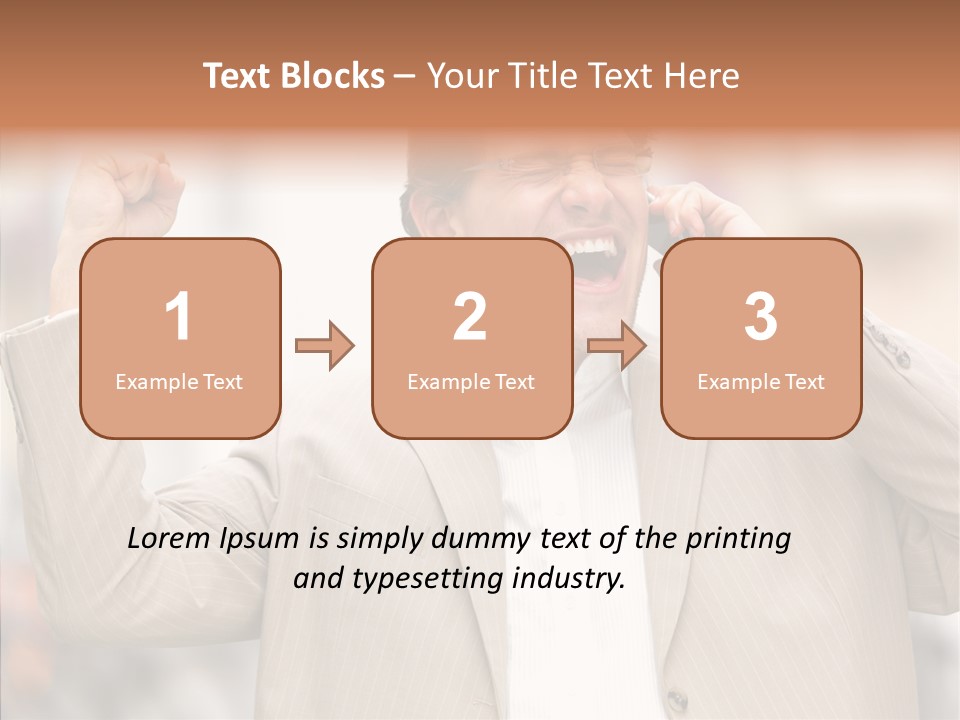 Human Group Figure PowerPoint Template