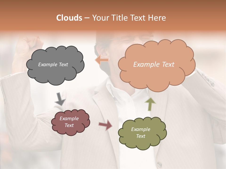 Human Group Figure PowerPoint Template