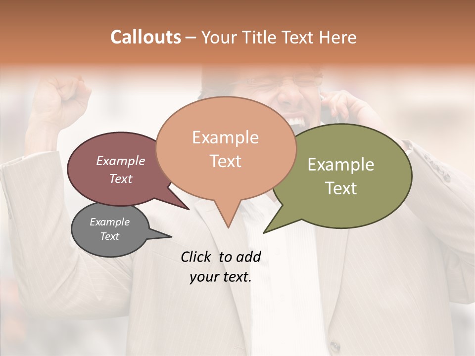 Human Group Figure PowerPoint Template