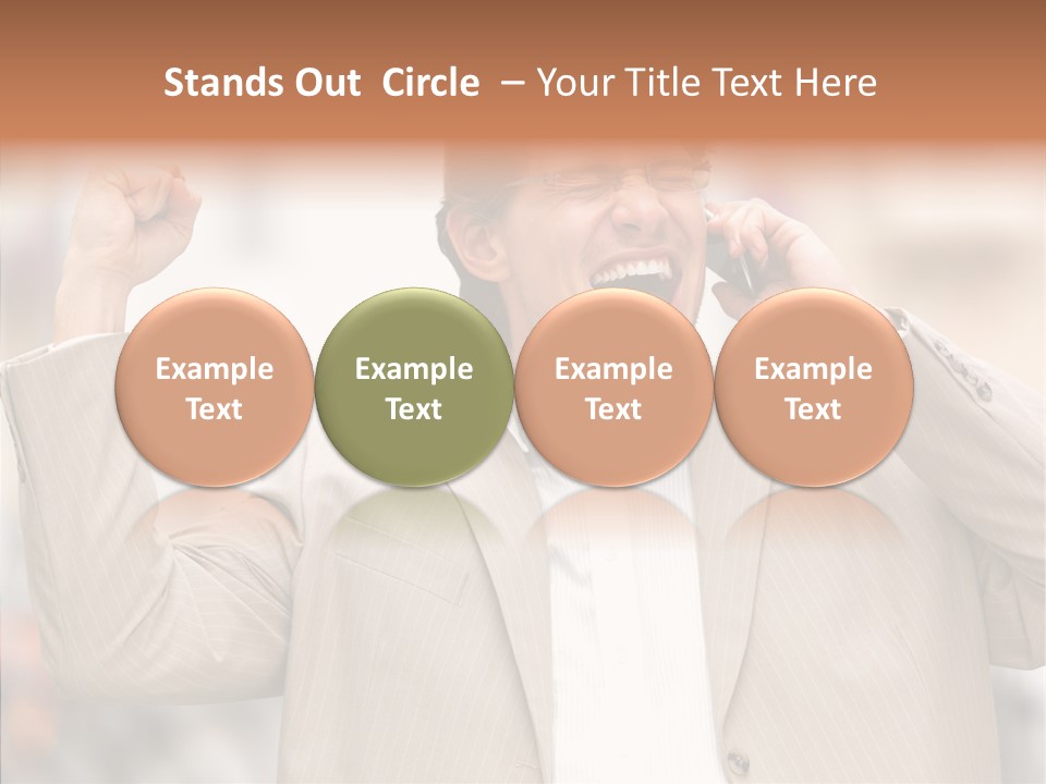 Human Group Figure PowerPoint Template