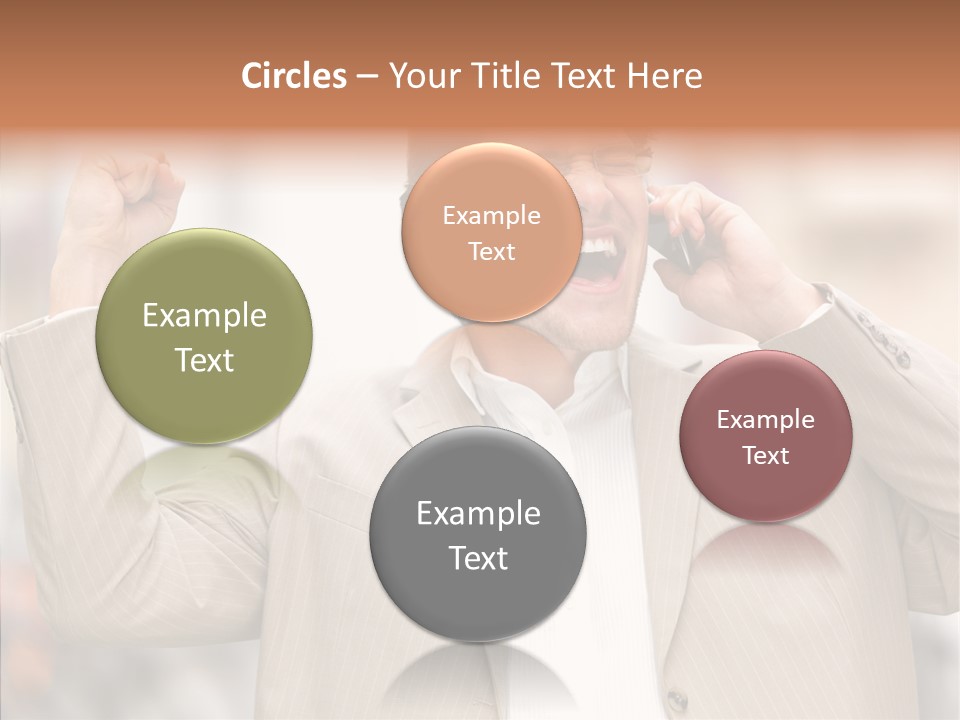 Human Group Figure PowerPoint Template