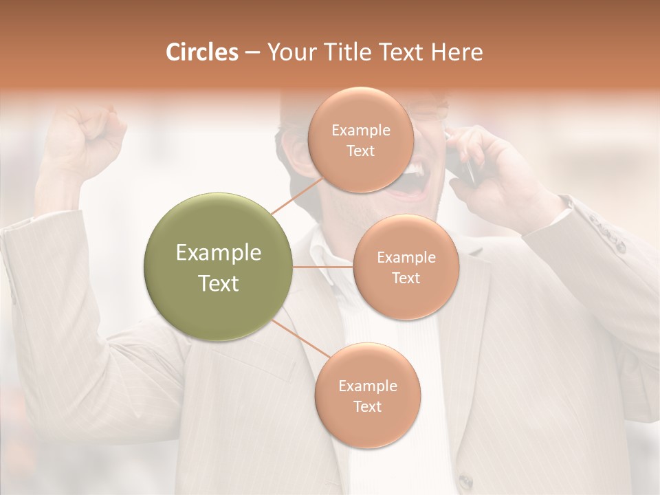 Human Group Figure PowerPoint Template