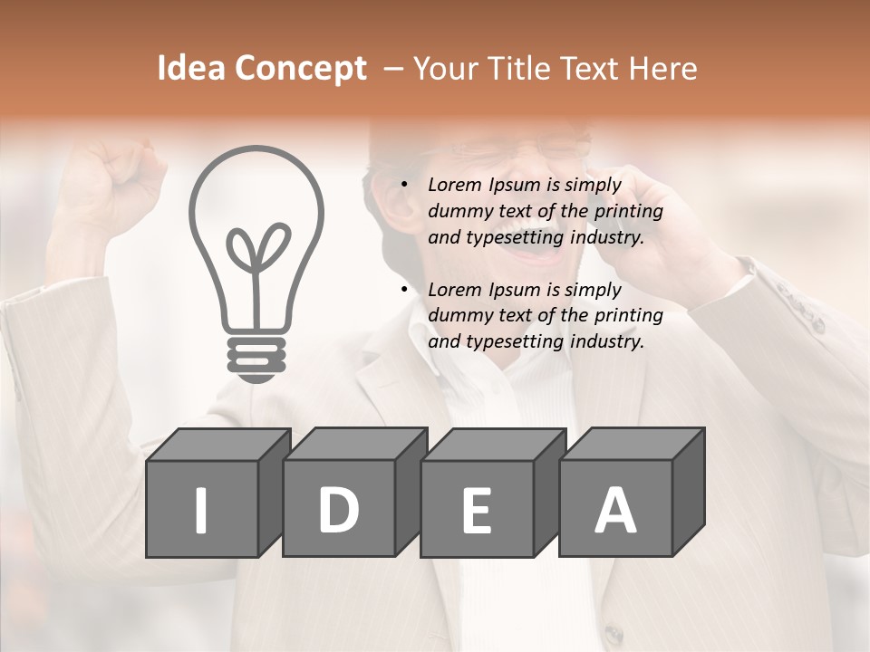 Human Group Figure PowerPoint Template