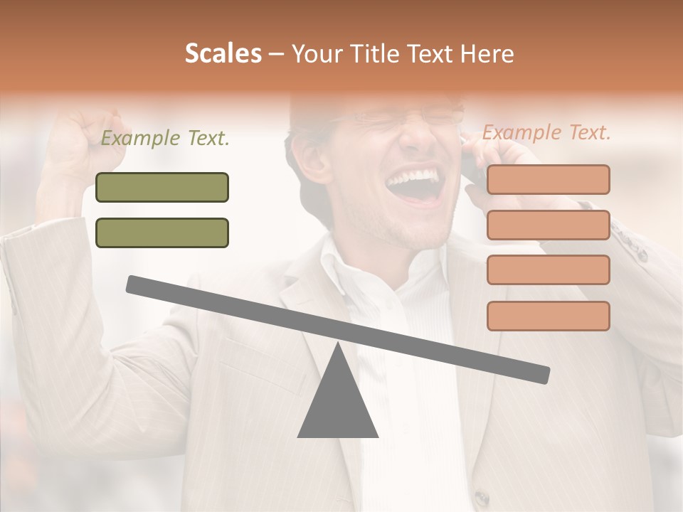 Human Group Figure PowerPoint Template