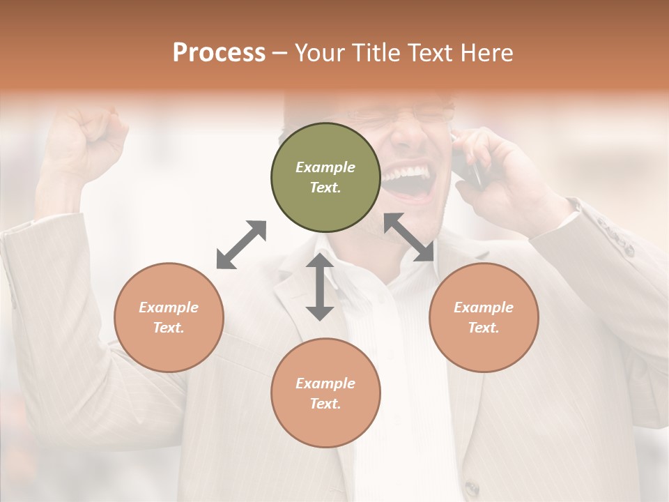 Human Group Figure PowerPoint Template