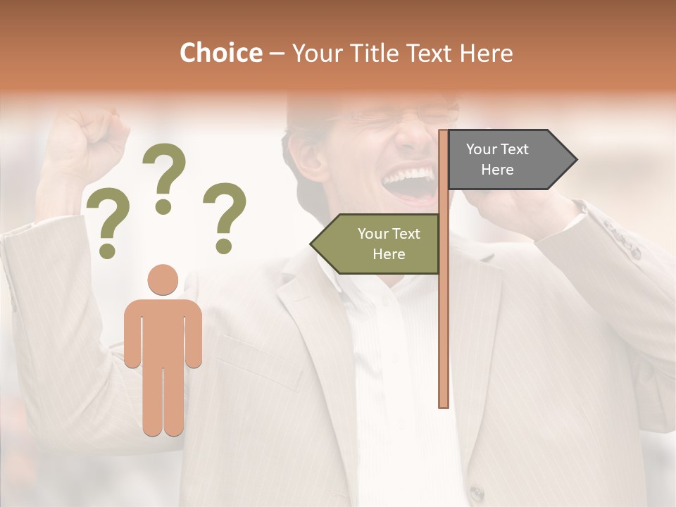 Human Group Figure PowerPoint Template