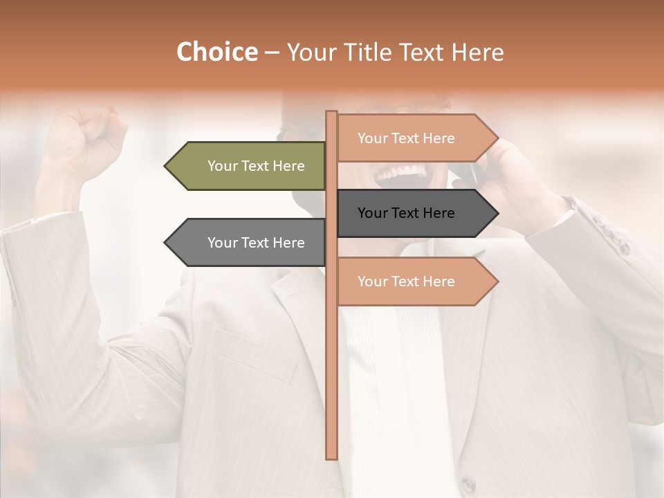 Human Group Figure PowerPoint Template