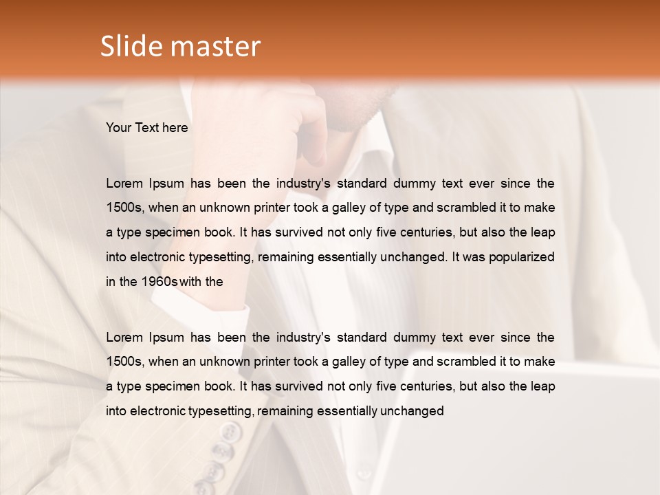 Management Toon Boardroom PowerPoint Template