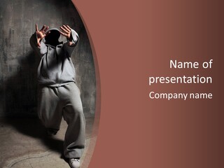 Stand Dance Young PowerPoint Template
