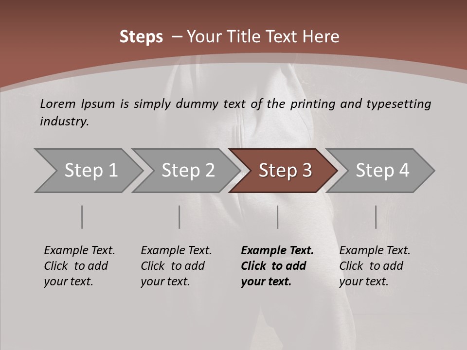 Stand Dance Young PowerPoint Template