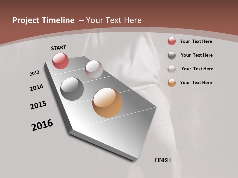 Stand Dance Young PowerPoint Template