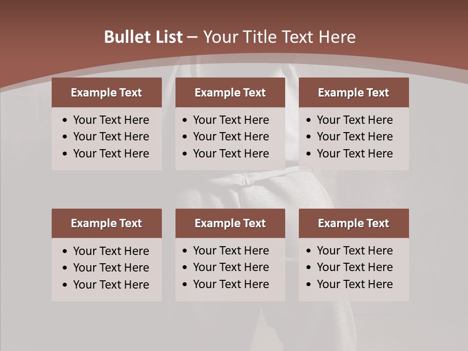 Stand Dance Young PowerPoint Template