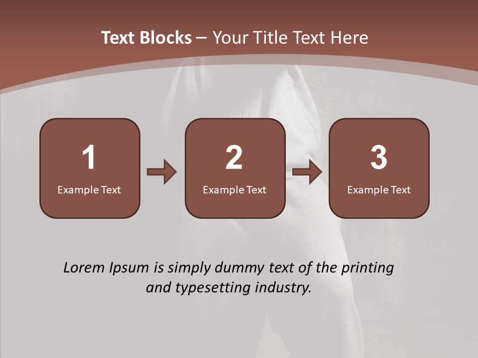 Stand Dance Young PowerPoint Template