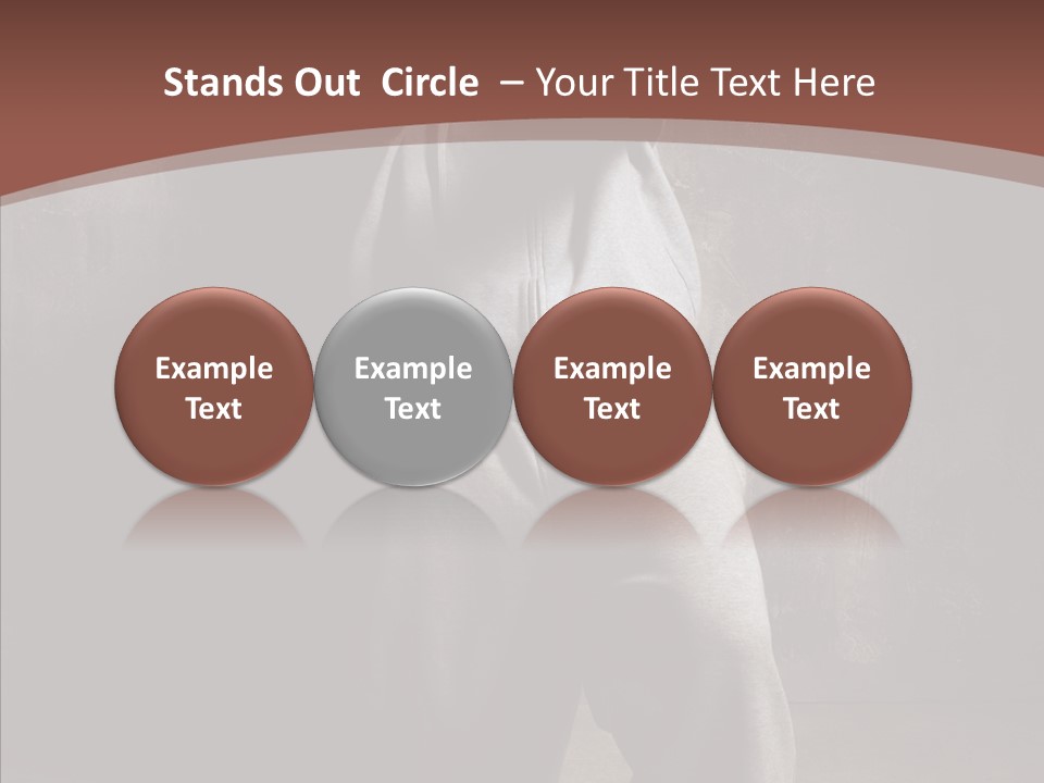 Stand Dance Young PowerPoint Template