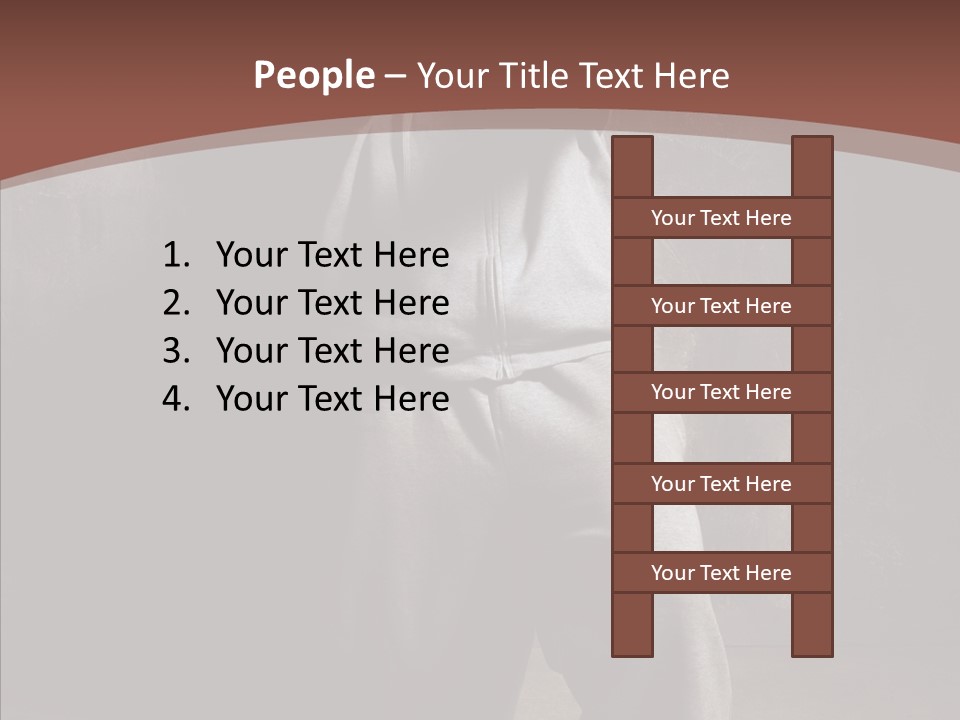 Stand Dance Young PowerPoint Template