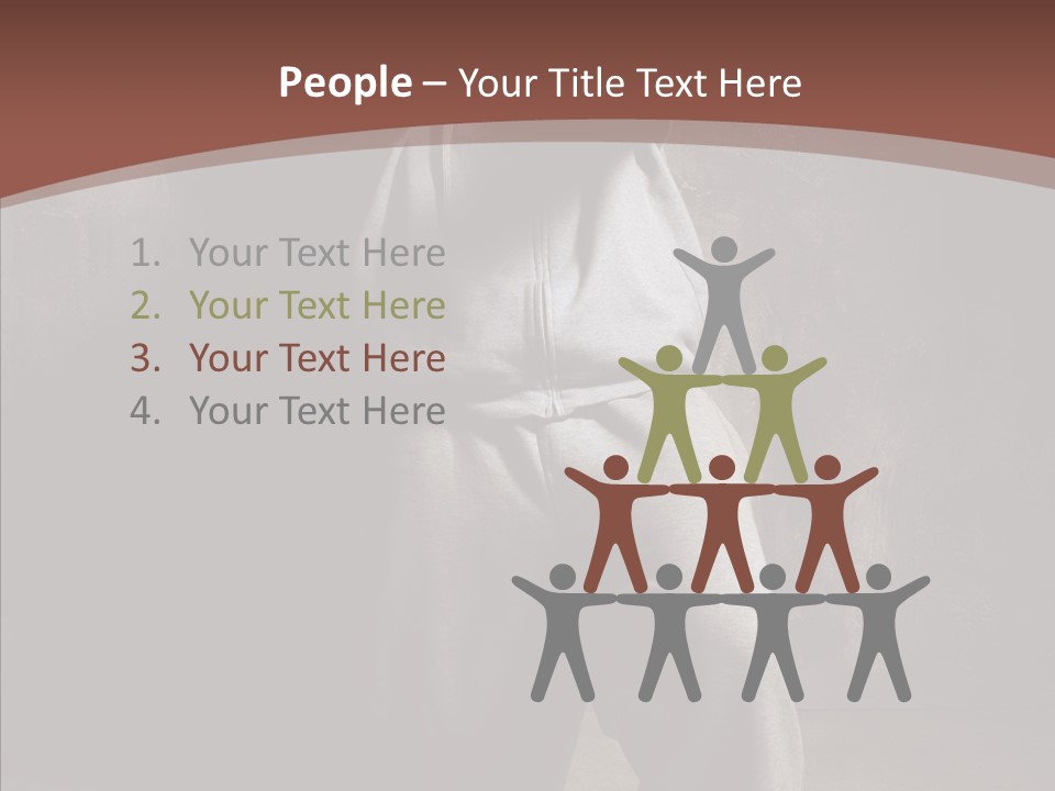 Stand Dance Young PowerPoint Template