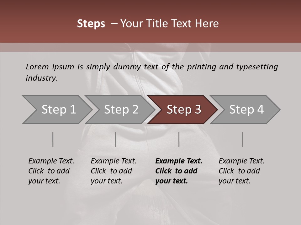 Teenager  Rapper PowerPoint Template