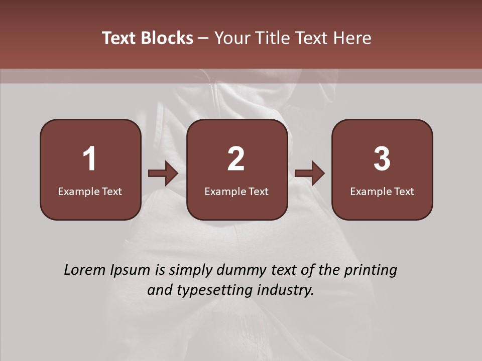 Teenager  Rapper PowerPoint Template