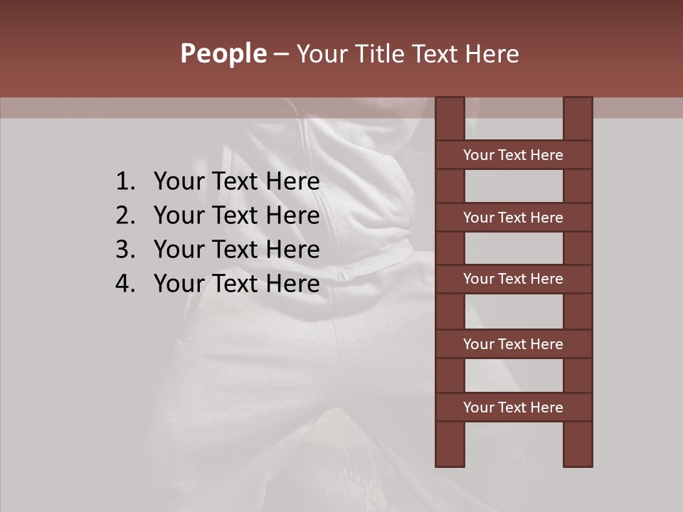 Teenager  Rapper PowerPoint Template