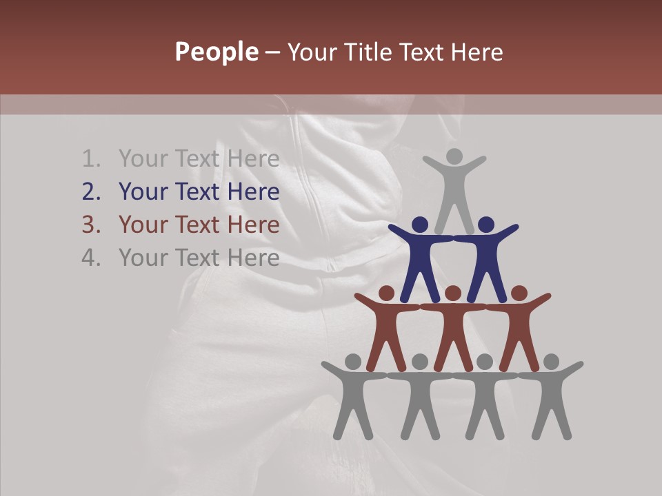 Teenager  Rapper PowerPoint Template