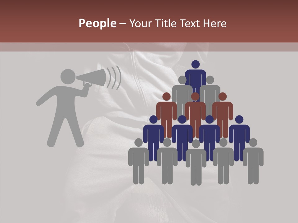 Teenager  Rapper PowerPoint Template