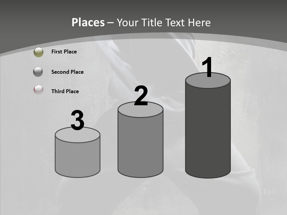 Performance Break Dance Boy PowerPoint Template