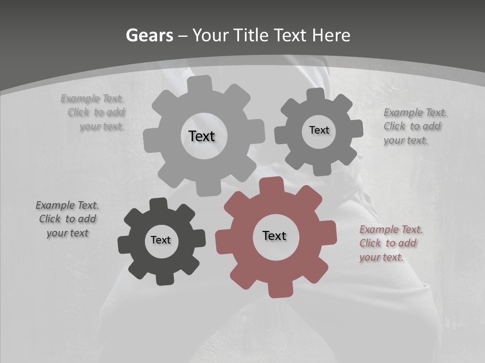 Performance Break Dance Boy PowerPoint Template