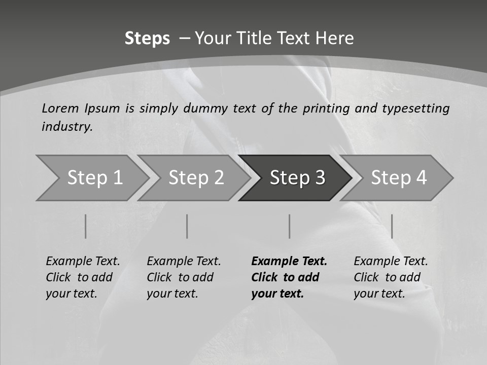 Performance Break Dance Boy PowerPoint Template