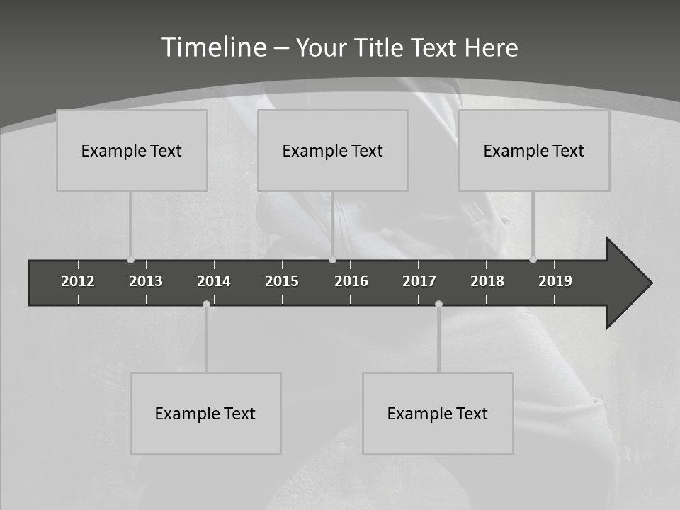Performance Break Dance Boy PowerPoint Template