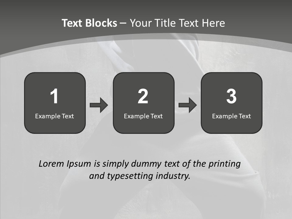 Performance Break Dance Boy PowerPoint Template