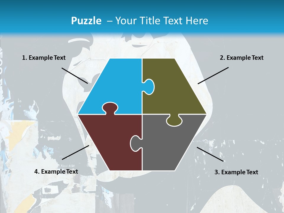 Advertisement Angela Caricature PowerPoint Template