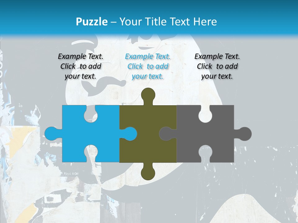 Advertisement Angela Caricature PowerPoint Template