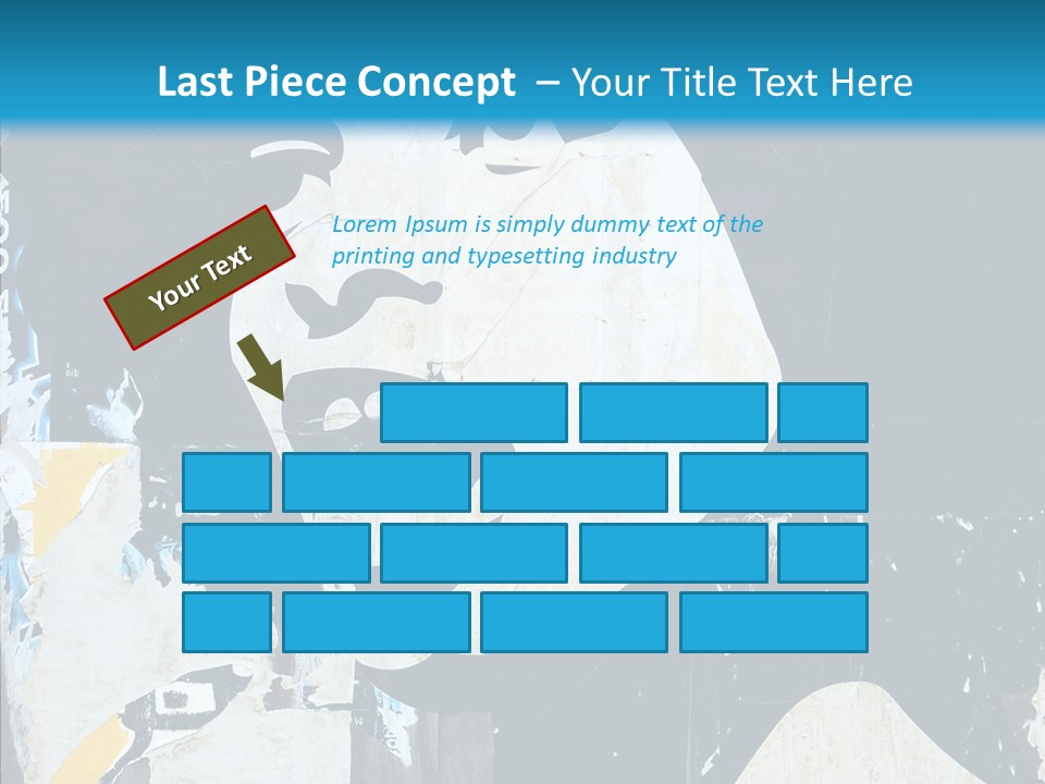 Advertisement Angela Caricature PowerPoint Template