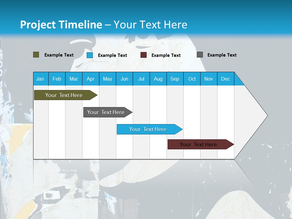 Advertisement Angela Caricature PowerPoint Template