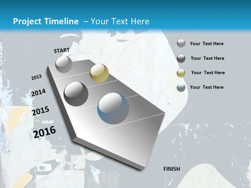 Advertisement Angela Caricature PowerPoint Template