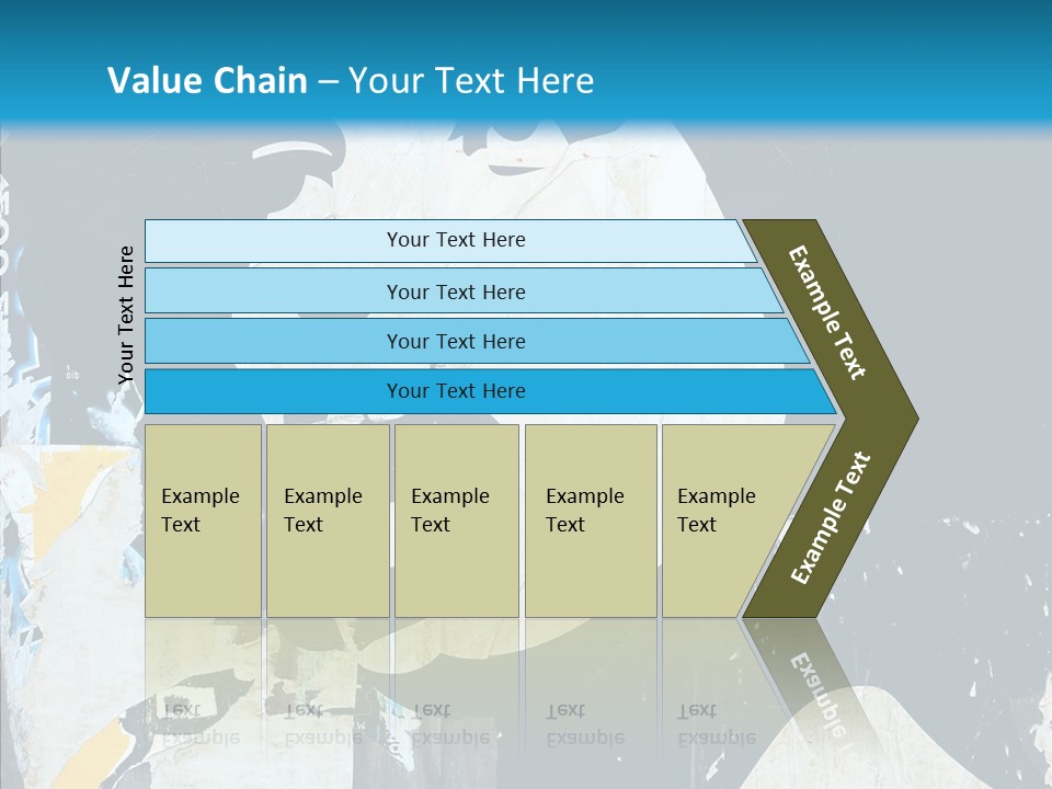Advertisement Angela Caricature PowerPoint Template