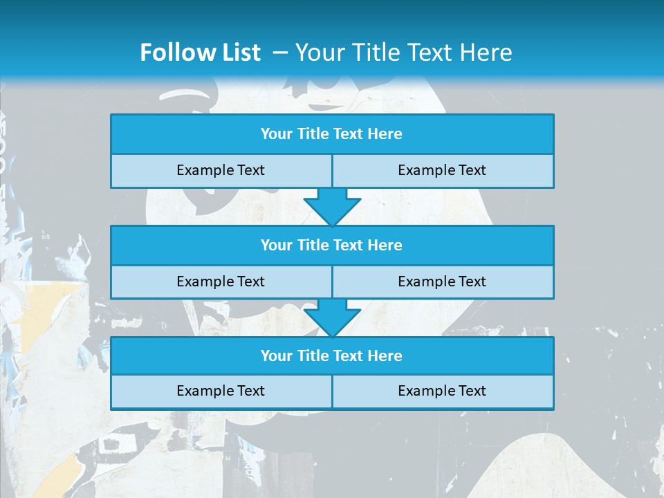 Advertisement Angela Caricature PowerPoint Template