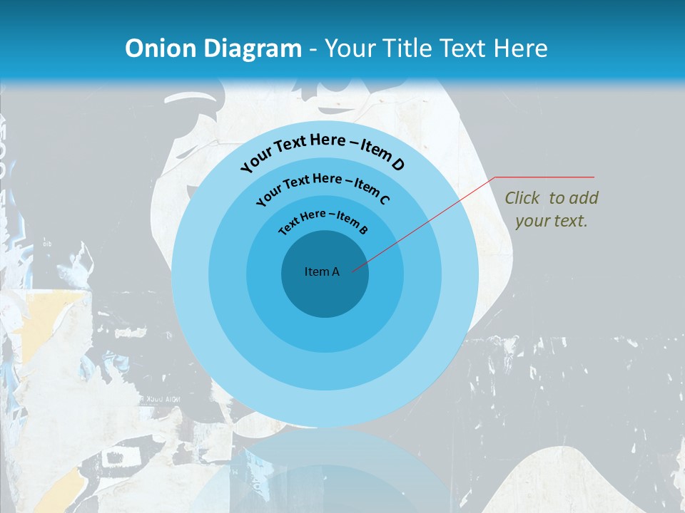Advertisement Angela Caricature PowerPoint Template