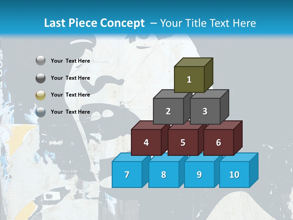 Advertisement Angela Caricature PowerPoint Template