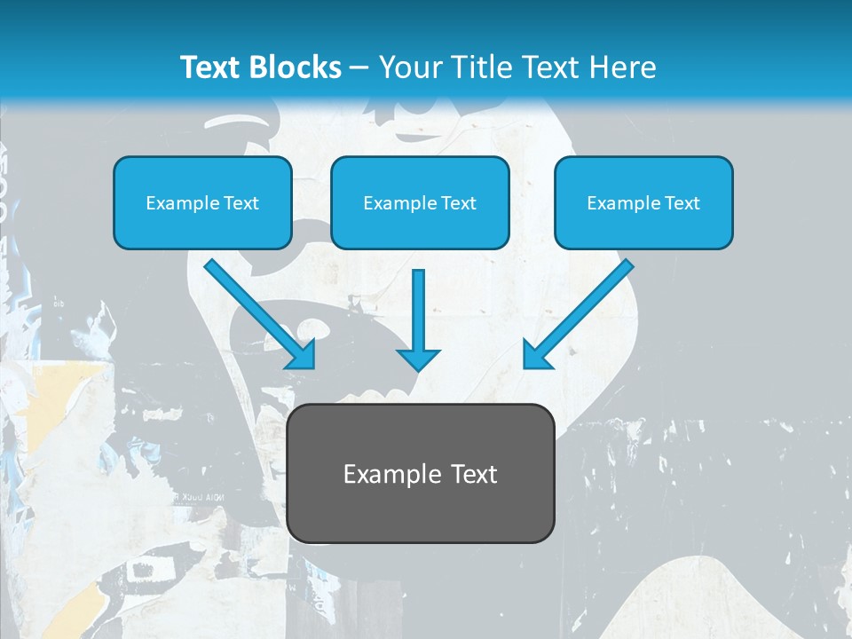 Advertisement Angela Caricature PowerPoint Template