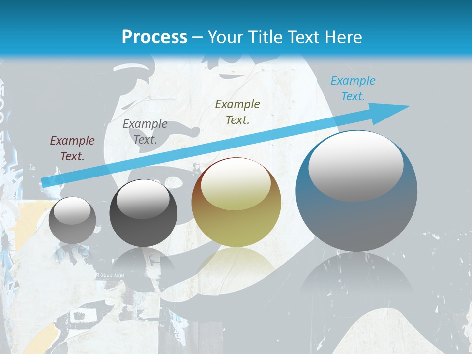 Advertisement Angela Caricature PowerPoint Template