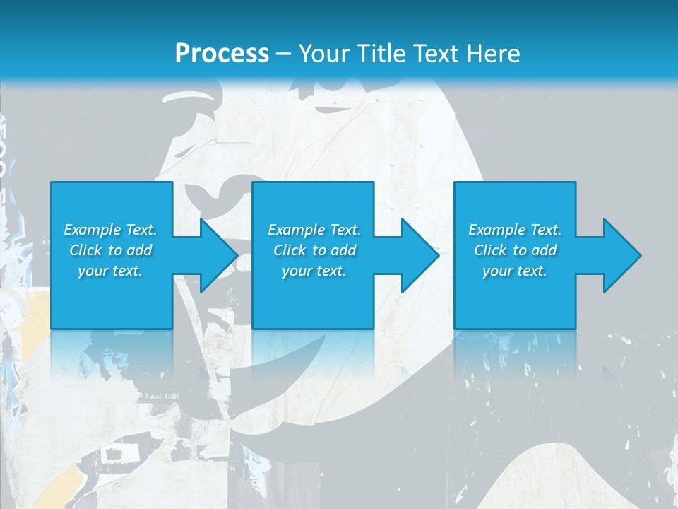 Advertisement Angela Caricature PowerPoint Template