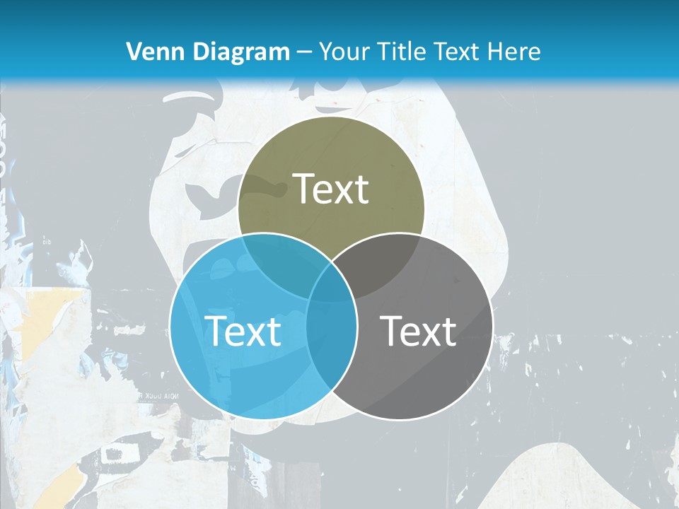 Advertisement Angela Caricature PowerPoint Template